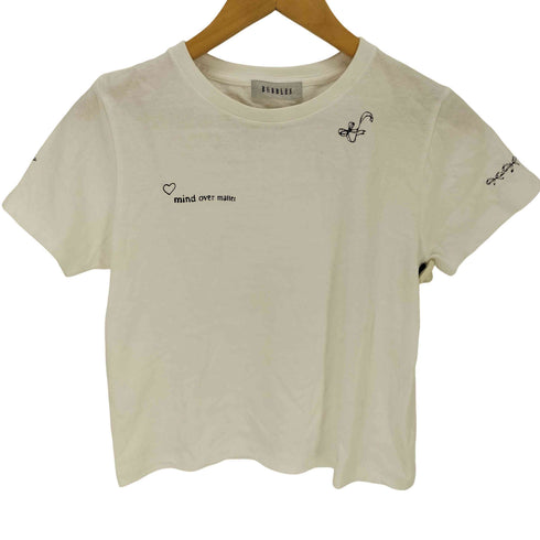 バブルス BUBBLES リボンタトゥーミニTEE レディース