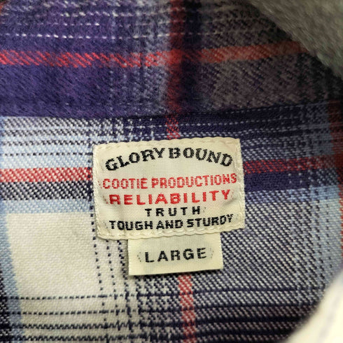 クーティーグローリーバウンド COOTIE GLORY BOUND チェックネルシャツ メンズ JPN:L