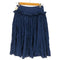 ピーターイェンセン peter jensen ギンガムチェックガーゼコットンスカート レディース