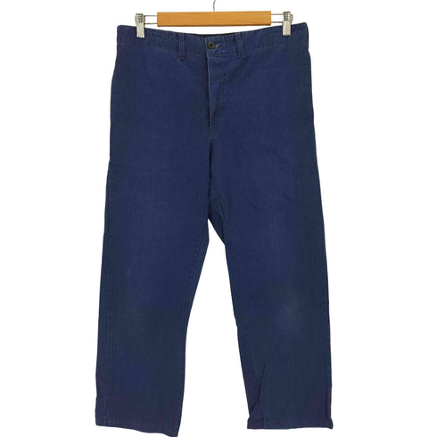 baumwolle ドイツ軍ヘリンボーンツイルワークパンツ メンズ 48
