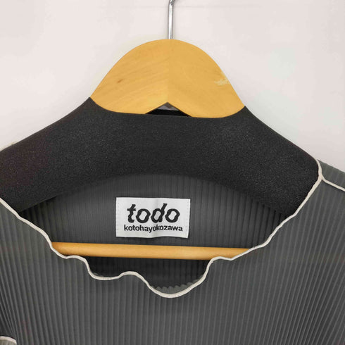 トゥードゥーコトハヨコザワ todo kotoha yokozawa PLEATS DRESS プリーツワンピース レディース