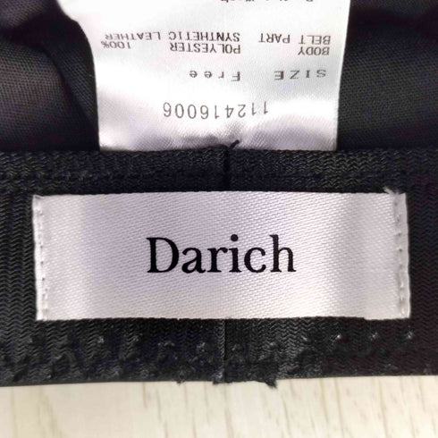ダーリッチ Darich チェーンツイードキャスケット レディース FREE