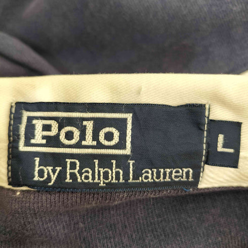 ポロバイラルフローレン Polo by RALPH LAUREN ポニー刺繍 ボーダー ラガーシャツ メンズ JPN:L