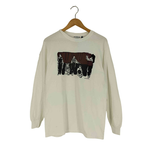 COTTON PAN 未成年 ドラマ ロングスリーブTシャツ ロンT メンズ import:M