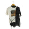 サカイ Sacai 20SS FUNKADELICシフォンドッキングアシンメトリーTシャツ レディース JPN:2