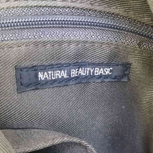 ナチュラルビューティーベーシック NATURAL BEAUTY BASIC メタルハンドルタックショルダーバッグ レディース ONE SIZE