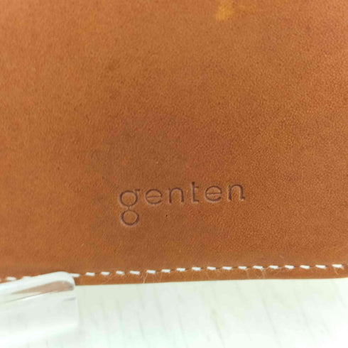 ゲンテン genten カットワーク2つ折り財布 レディース
