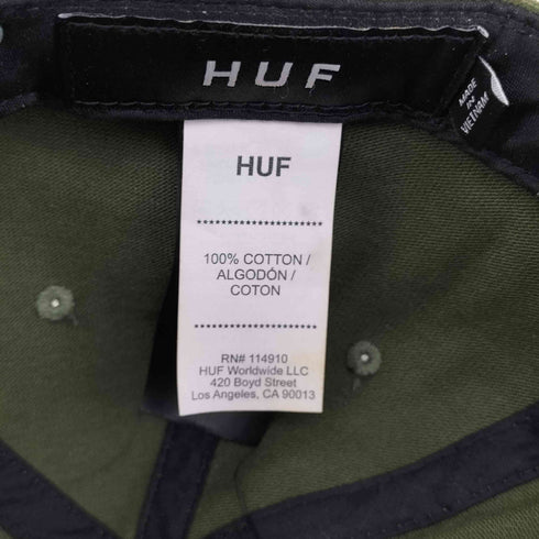 ハフ HUF GLOBAL CORDUROY 6 PANEL HAT メンズ