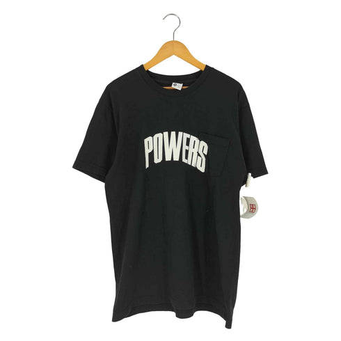 パワーズ POWERS ×Eric Elms プリント ポケット クルーネックTシャツ メンズ import:L