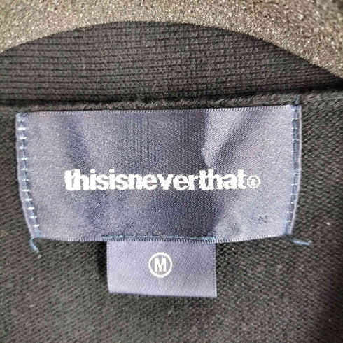 ディスイズネバーザット thisisneverthat ロゴ刺繍 コットン カーディガン メンズ import:M