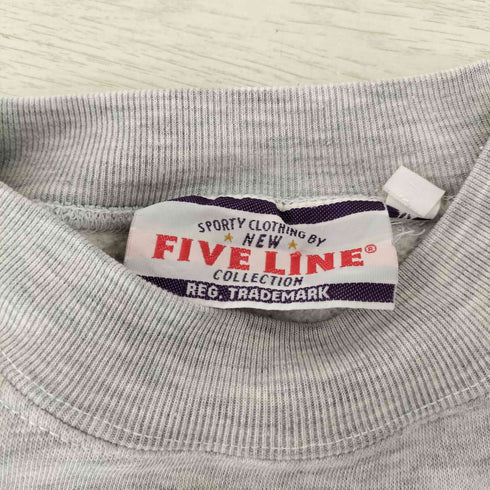 FIVE LINE 霜降り クルーネックスウェット メンズ JPN:M