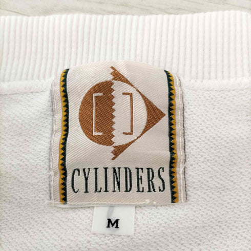 CYLINDERS フロントプリントクルーネックスウェット メンズ JPN:M
