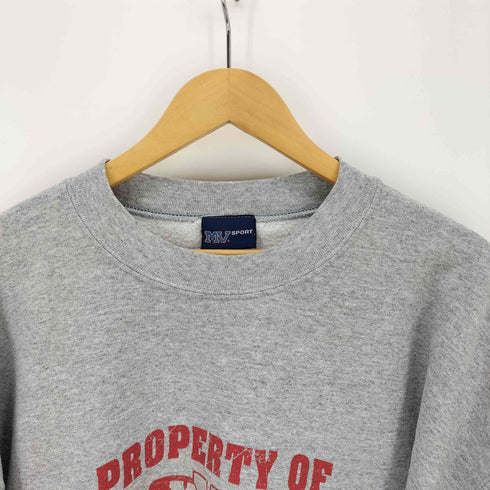 エムブイスポーツ MV SPORT PROPERTY OF BUDWEISER クルーネックスウェット メンズ JPN:XL