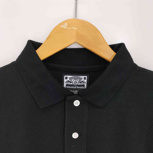 ウェイステッドユース WASTED YOUTH 24ss BIG POLO SHIRT メンズ JPN:XXL