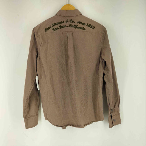 リーバイス LEVI STRAUSS&CO L/S バックチェーンステッチ ストライプシャツ メンズ import:M