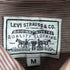 リーバイス LEVI STRAUSS&CO L/S バックチェーンステッチ ストライプシャツ メンズ import:M