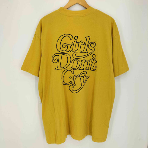 ガールズドントクライ Girls Don’t Cry 24ss GDC NEON T-SHIRT OTSUMO PLAZA EXCLUSIVE YORK YELLOW メンズ JPN:XL