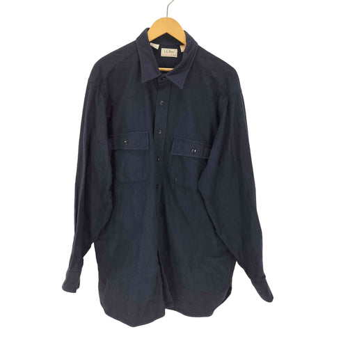 エルエルビーン L.L.Bean 80~90s MADE IN USA シャモアクロスポケットシャツ メンズ 17 1/2