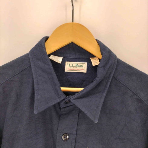 エルエルビーン L.L.Bean 80~90s MADE IN USA シャモアクロスポケットシャツ メンズ 17 1/2