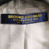 ブルックスブラザーズ BROOKS BROTHERS 90-00S リネン混 チェックダブルテーラードジャケット レディース 9A3