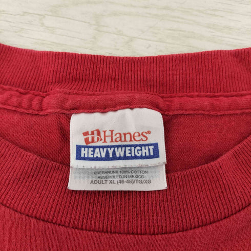 ヘインズ Hanes FEAR THE FUTURE 両面プリント半袖Tシャツ メンズ JPN:XL