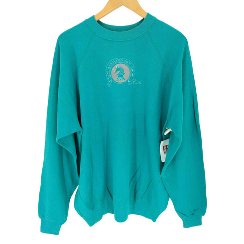 ヘインズ Hanes 80~90S プリントラグランスウェット メンズ JPN:XL