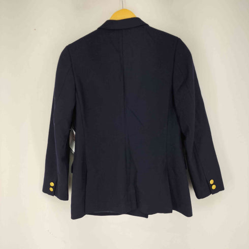 ブルックスブラザーズ BROOKS BROTHERS 90-00S 金ボタン 紺ブレ ダブルテーラードジャケット レディース 9A3