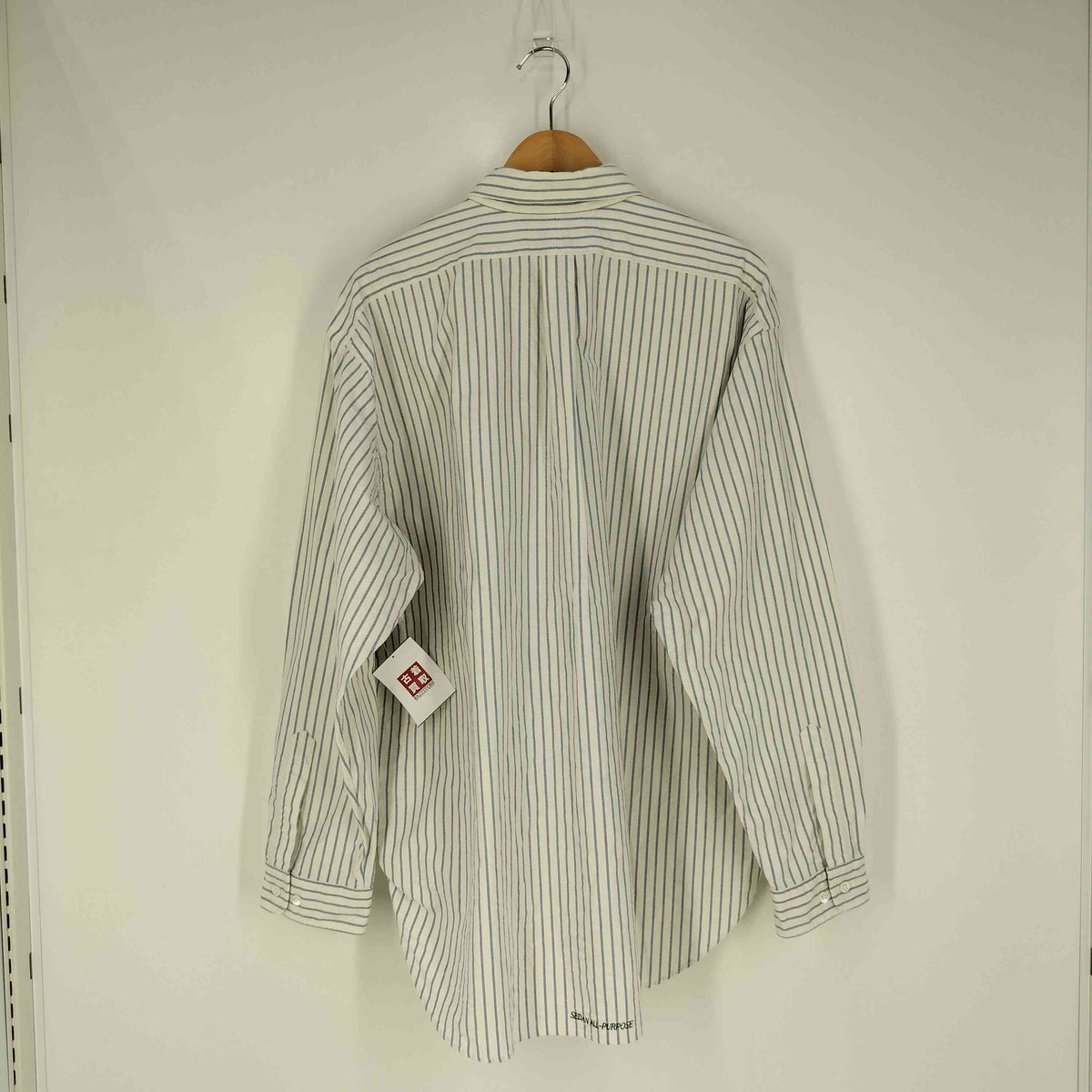 セダンオールパーパス SEDAN ALL-PURPOSE Oxford Stripe Big BD Shirt オックスフォードストライプビ –  ブランド古着買取販売バズストア