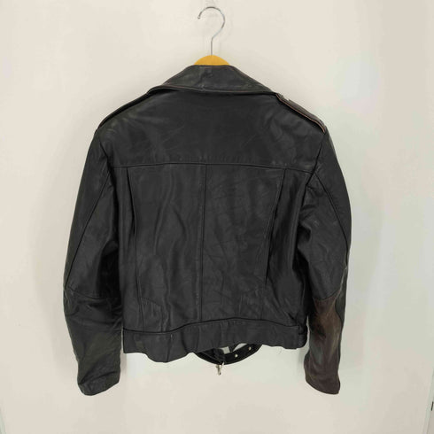 GENUINE LEATHER MADE IN MEXICO リアルレザーライダースジャケット メンズ import:S
