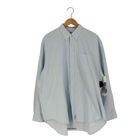 セダンオールパーパス SEDAN ALL-PURPOSE Oxford Stripe Big BD Shirt オックスフォードストライプビッグボタンダウンシャツ メンズ JPN:XL
