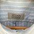 セダンオールパーパス SEDAN ALL-PURPOSE Oxford Stripe Big BD Shirt オックスフォードストライプビッグボタンダウンシャツ メンズ JPN:XL