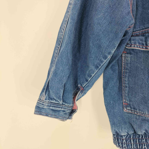 ジョルダーノ GIORDANO ステッチデザインデニムジャケット レディース 14