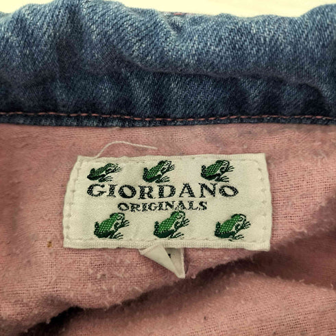 ジョルダーノ GIORDANO ステッチデザインデニムジャケット レディース 14