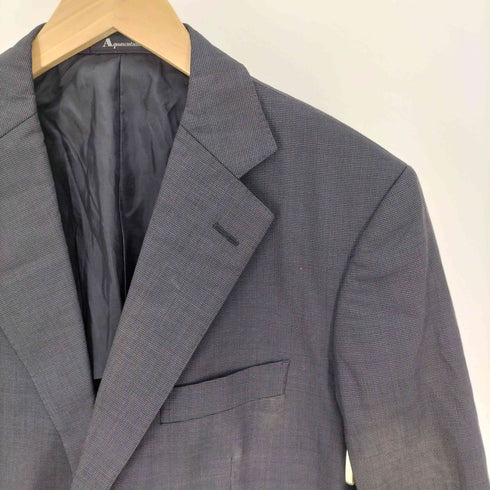 アクアスキュータム AQUASCUTUM 背抜き サマーウール 2B テーラードジャケット メンズ 94AB4
