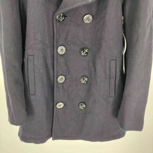 コリンスマニファクチュア CORINTH MFG CO. 90-00S USA製 PEA COATウール マリンボタン Pコート メンズ US:38
