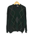 FAMOUS KNIT WEAR アーガイル柄クルーネックニット メンズ JPN:XXL