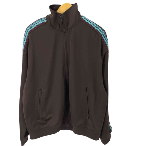 メゾンスペシャル MAISON SPECIAL Prime-Over Crochet Line Track Jacket クロシェ編みライン トラックジャケット ジャージ メンズ JPN:1