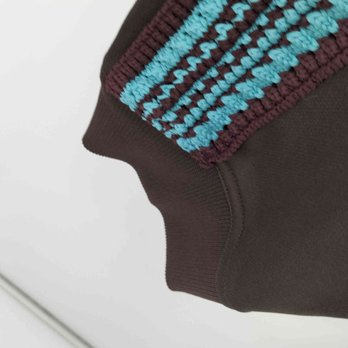 メゾンスペシャル MAISON SPECIAL Prime-Over Crochet Line Track Jacket クロシェ編みライン トラックジャケット ジャージ メンズ JPN:1