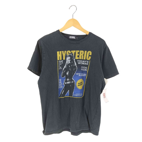 ヒステリックグラマー HYSTERIC GLAMOUR CAT GIRL プリントTシャツ メンズ JPN:L
