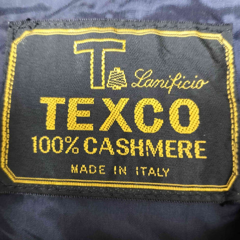 TEXCO イタリア製 100% CASHIMERE カシミヤ コート メンズ import:L