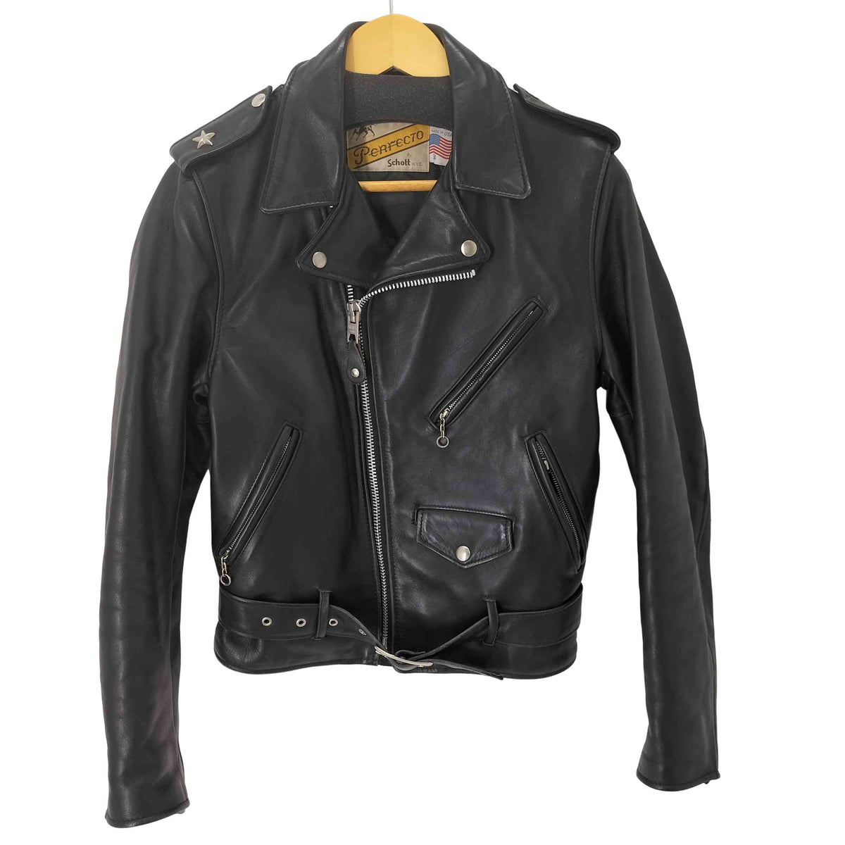 ショット　ダブルライダースジャケット　ワンスター復刻 楽天市場】ポイント10倍！Schott ショット 7164 613UST VINTAGE