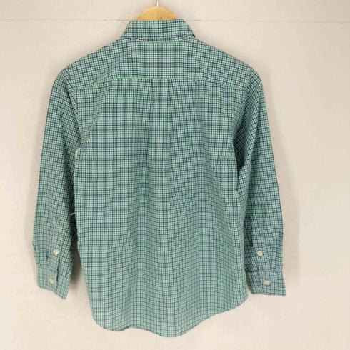 ラルフローレン RALPH LAUREN チェック柄ポニー刺繍オックスフォードシャツ メンズ JPN:M
