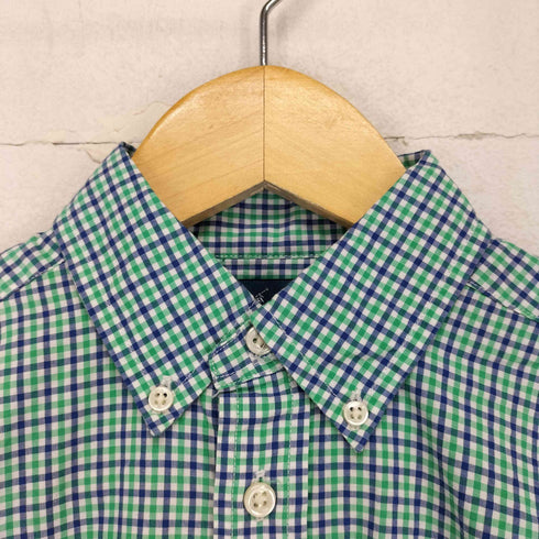 ラルフローレン RALPH LAUREN チェック柄ポニー刺繍オックスフォードシャツ メンズ JPN:M