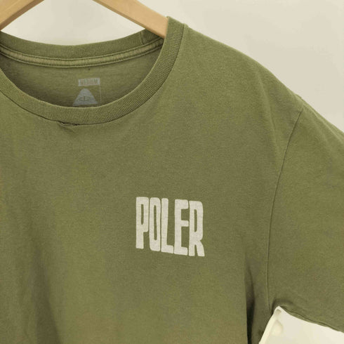 ポーラー POLER TIRED BOY S/S TEE タイヤド ボーイ ショートスリーブ Tシャツ メンズ import:M