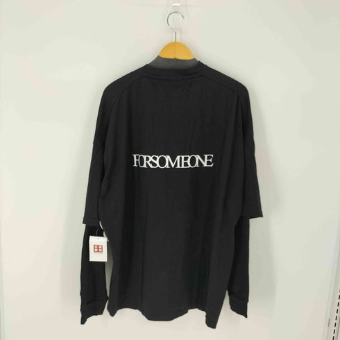 フォーサムワン FORSOMEONE オーバーサイズ レイヤードロングスリーブTシャツ ビッグサイズ マグナムサイズ メンズ JPN:50