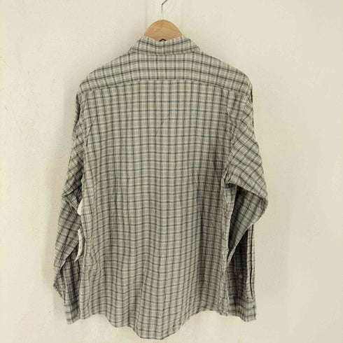 MADE IN ITALY 猫目ボタン BDチェックシャツ メンズ import:L