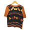 ポールスミス Paul Smith 素材切替 花柄 ボーダー S/S カットソー レディース import:M