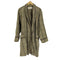 ピエールカルダン pierre cardin 総柄 ウエストベルト ショールカラー ガウンコート レディース import:L