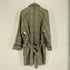 ピエールカルダン pierre cardin 総柄 ウエストベルト ショールカラー ガウンコート レディース import:L