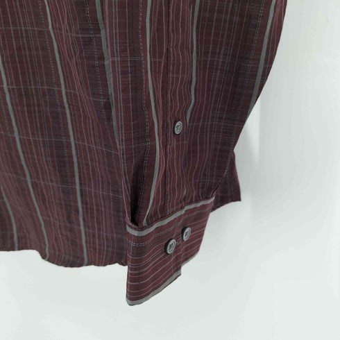 クラフトアンドバロー Croft&Barrow 00S ビッグサイズ L/Sチェックシャツ メンズ JPN:L